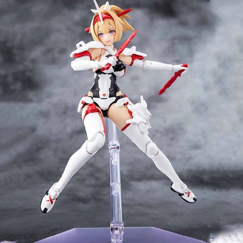 KOTOBUKIYA Original MEGAMI DEVICE SRA NINJA KANAME ASRA ARCHER KIZUNA Anime Action Figure Assembly Model Toys Collectible Model
