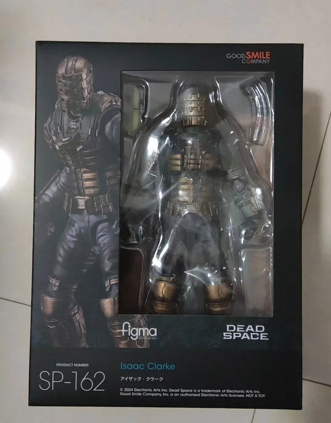 Auf Lager Original Echtes GSC Figma SP 162 Isaac Clarke 17CM Authentische Action Animations Figur Modell Spielzeug Festival Geschenke