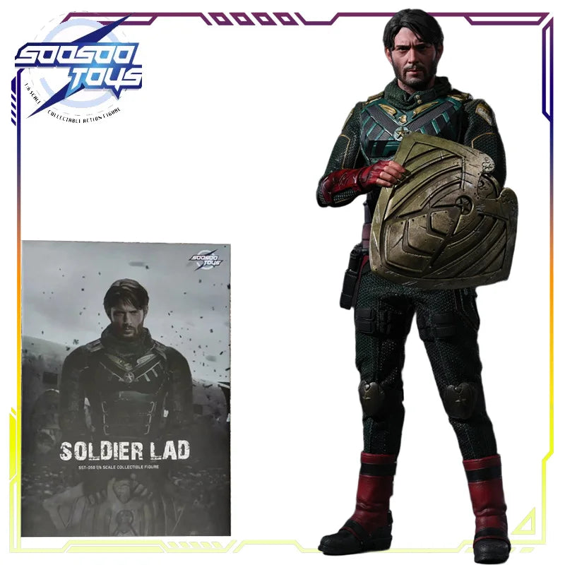 Soosoo Toys Original Black Robe Pickets Series Soldier Boy\Homelander Anime Action Figure Model Toys Ornaments Gifts Fo Boys