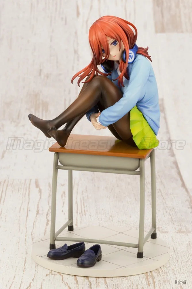 【MT】Original KOTOBUKIYA The Quintessential Quintuplets Nakano Miku 1/8 Scale Figure Toy Model Collection