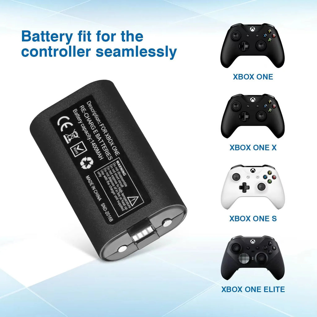 For XBox Series S X Xbox One S X Controller Battery 1400mAh Rechargeable Battery For Xbox One S X XBOX Series X/S Gamepad
