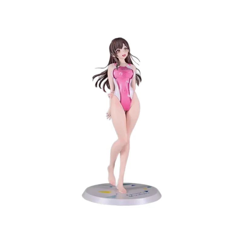26cm Anime Hobby Japan Figure Kanojo Okarishimasu Mizuhara Ichinose Chizuru Action Figure Toys Collection 1/7 Pvc Gift