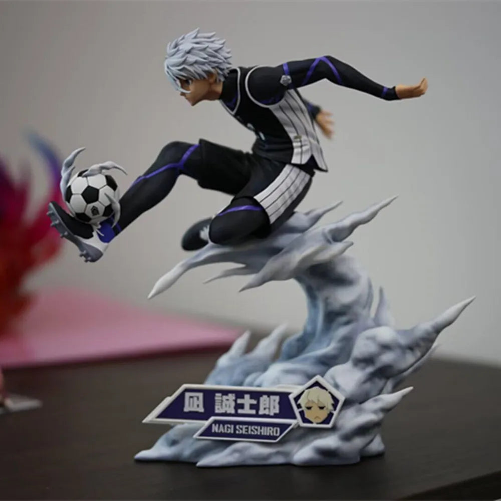 Anime BLUE LOCK Figures HS HIKARI Nagi Seishiro Action Figures PVC Collection Model Toys Periphery Birthday Doll Gifts