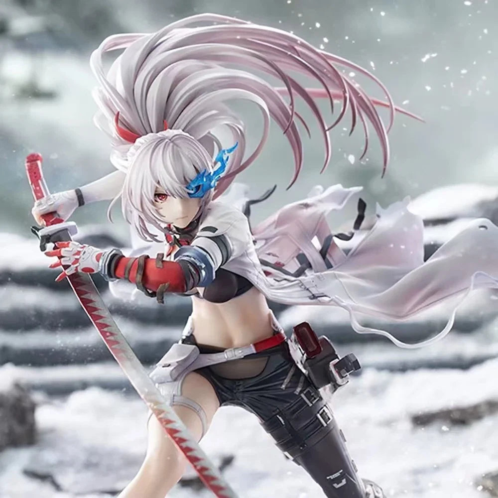【Presale】GRAY RAVEN：PUNISHING Lucia Crimson Weave Game Character Sculpture Action Statue Figures Cartoon Collectible Model Toy