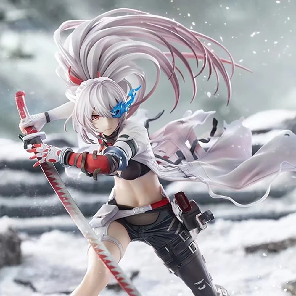 【Presale】GRAY RAVEN：PUNISHING Lucia Crimson Weave Game Character Sculpture Action Statue Figures Cartoon Collectible Model Toy