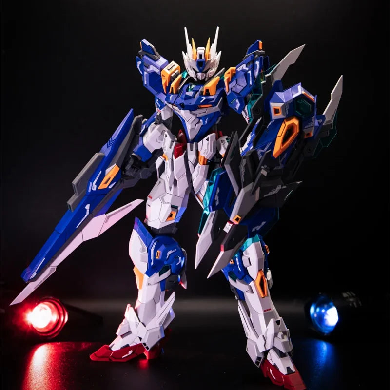 SNAA 1/100 YR-02 Blade King Series Alloy Die Casting Frame Action Figure Mecha Warrior Fully Poseable Assembly Model Boy Gift