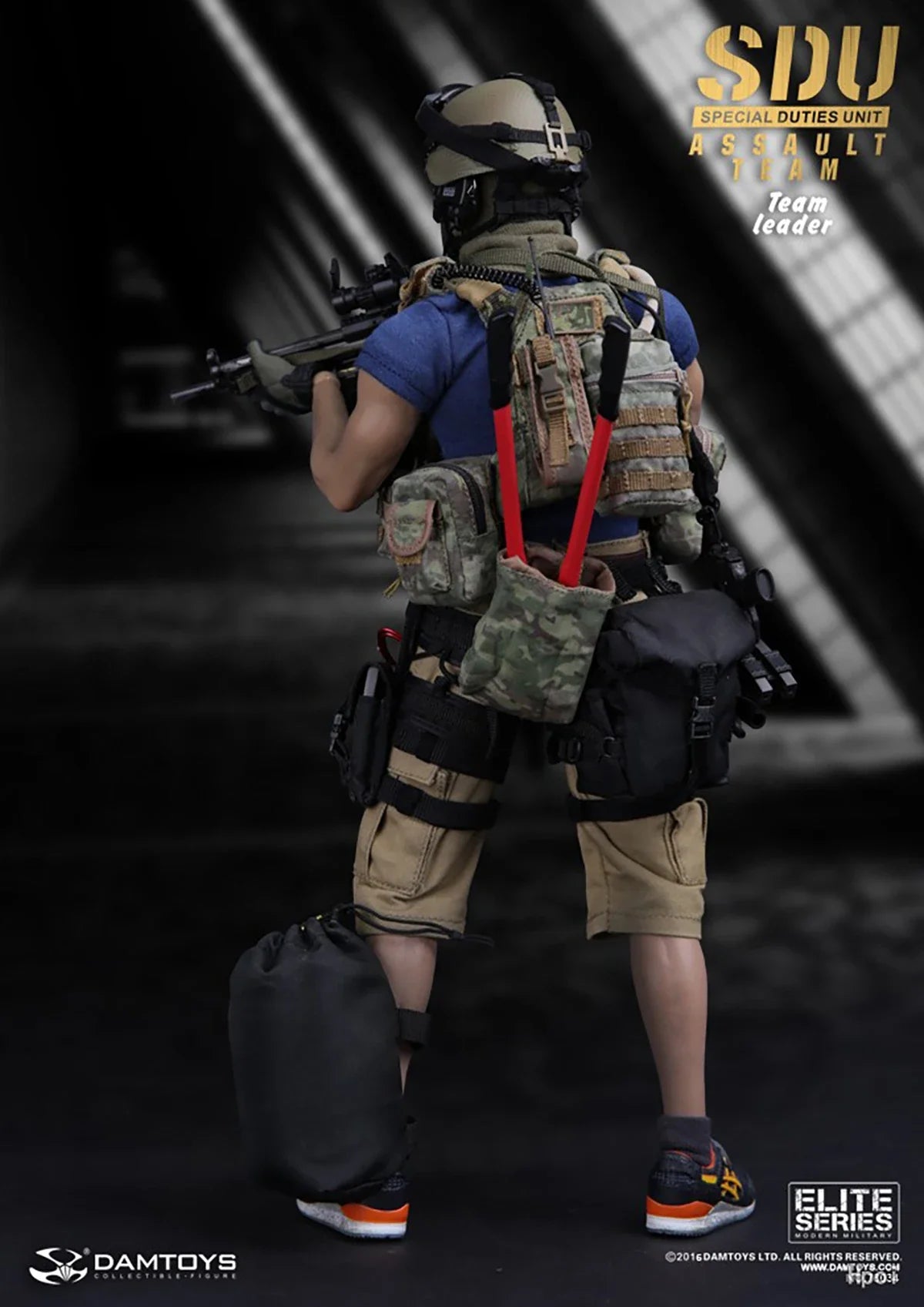 DAMTOYS DAM 78034 1/6 Hong Kong Flying Tigers SDU Special Mission Company Attack Team Male Soldier Action Figure Model Toy