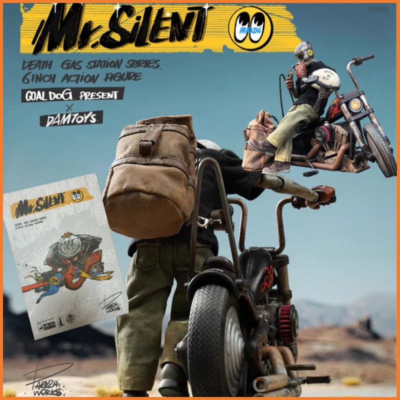 2026 AUF LAGER Coal Dog DAMTOYS PES038 PES040 Death Gas Station Series Mr.silent 1/12 Scale Action Figur Modell Spielzeug