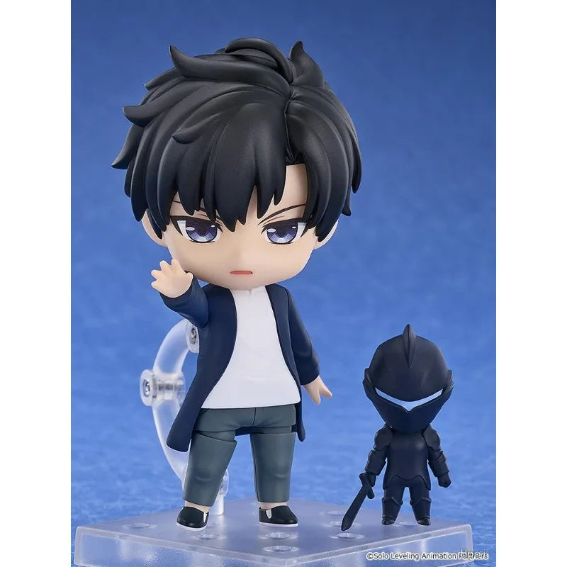 GOOD SMILE COMPANY Genuine NENDOROID Series SOLO LEVELING Anime  Sung Jin Woo Model Toy Movable Model Exquisite Toy Collectibles