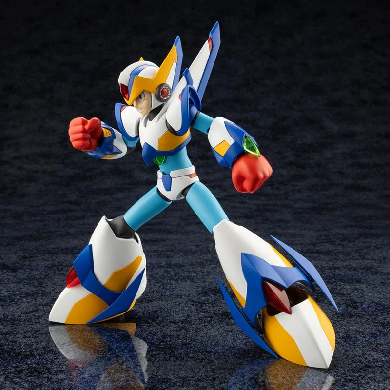 In stock 100% Original 1/12 Kotobukiya KP701 RockmanX Mega Man X Falcon Armor Plastic Model Kit Anime Action Figures Model Toys