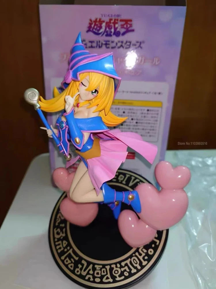 Original Yu-Gi-Oh! Dark Magician Girl Dmg Genuine Sk Japan Hereditail  Pvc Action Figure Anime Figure Model Toys Christmas Gift