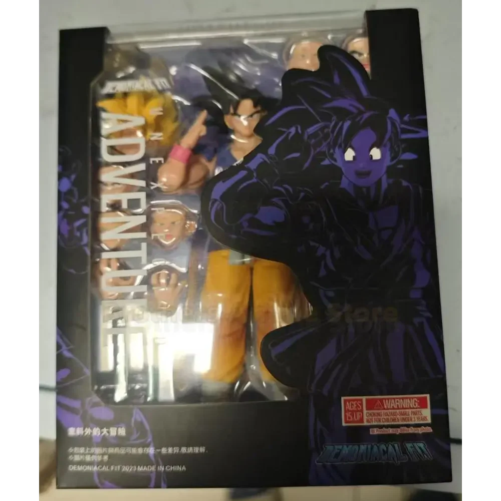Auf Lager  Demoniacal Fit Dragon Ball, SHF, Goku Adventure, , Super Saiyan, Actionfiguren, Geschenksammlung