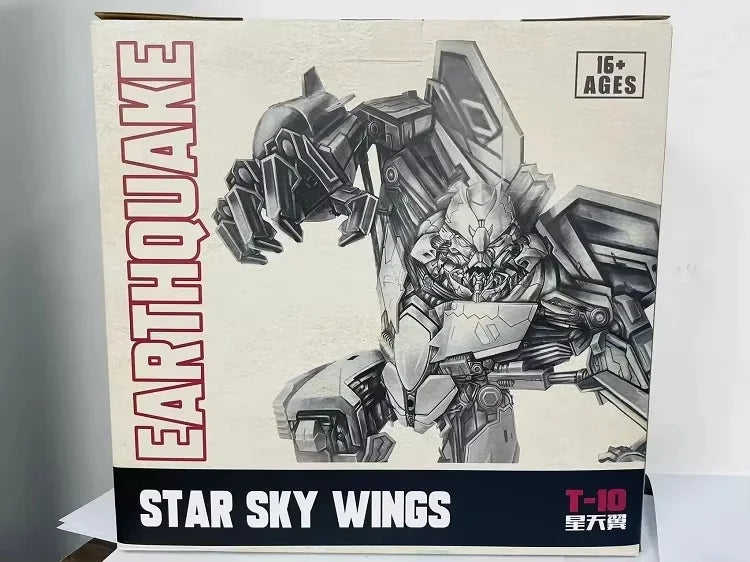 In Stock Transformation Black Mamba T-10 Starscream STAR SKY WINGS Alloy Version Action Figure Model Statue Collection Toys Gift