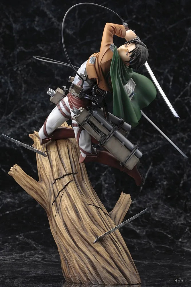 Original in Stock KOTOBUKIYA ARTFX J Attack on Titan Levi Ackerman 1/8 Figures Model Toys Gifts Collection Ornaments