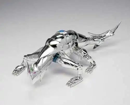 Original Bandai Saint Seiya Myth Cloth 1.0 Lizard Misty Sliver Saint Character Model Toy Gift Collection Anime Series in Stock