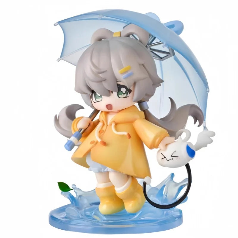 [In Stock] Genuine Vsinger Luo Tianyi Anime Toy Fun Rainy Day Joyful Series Q Version Figure Model Ornament Girl Toy Gift