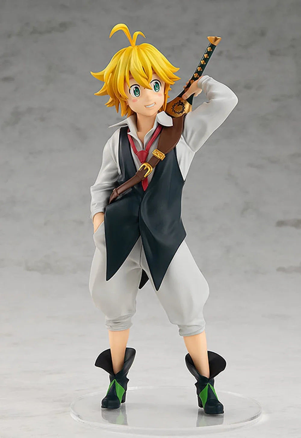 15CM Anime Meliodas King Model Character Doll Pillow Poses Carrying Sword Action Figure PVC Action Figure Collection Gift