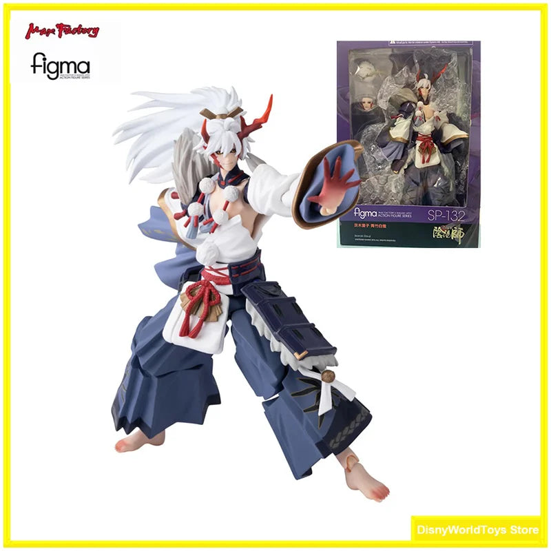 100% Original Figma SP-132 Onmyoji Honkaku Gensou RPG Ibaraki Douji In Stock Anime Action Collection Figures Toy
