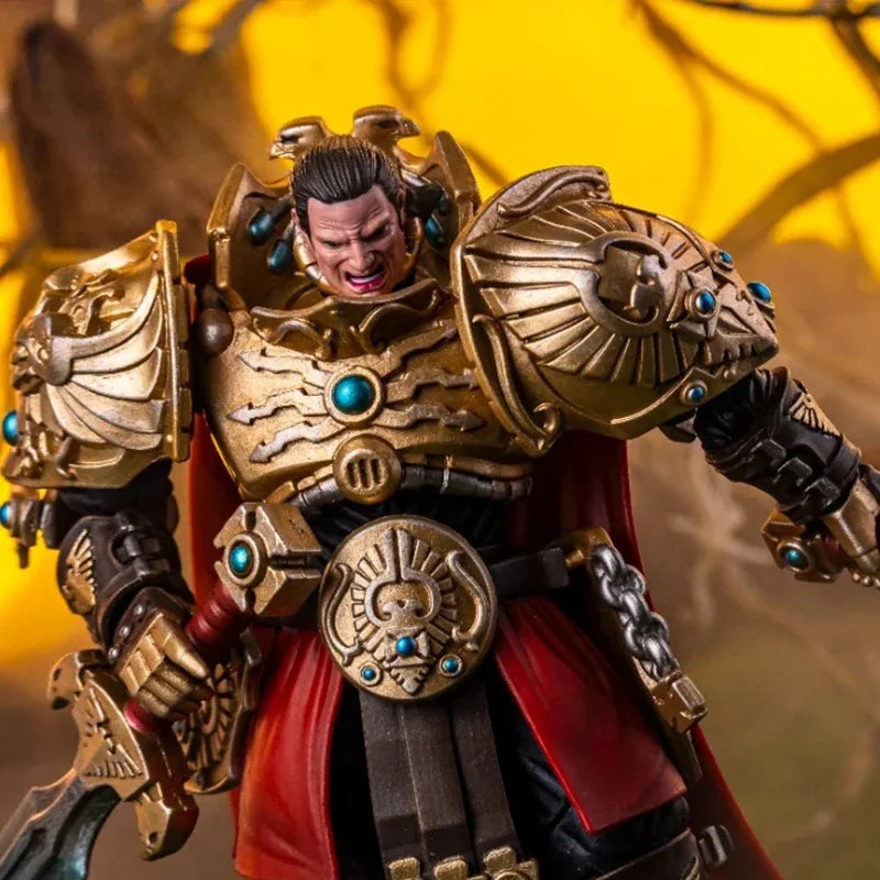 In Stock Genuine Joytoy Warhammer 40k Adeptus Custodes Blade Champion Jt8124 Soldier Model 12cm Action Figure Toy For Collection