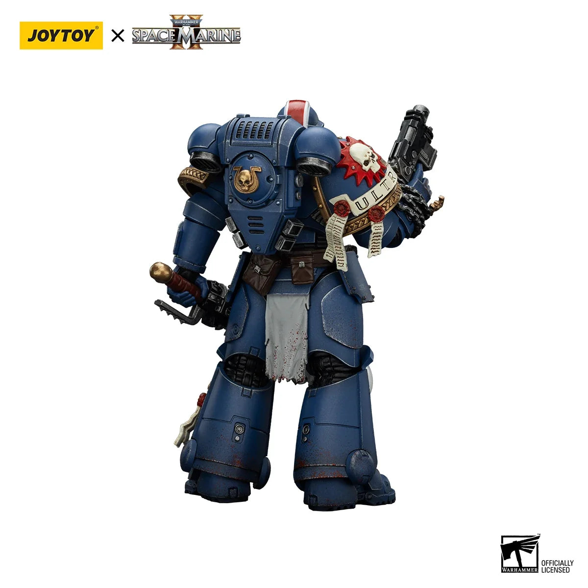 【In stock】 JOYTOY Warhammer 40K 1/18 Action Figures Ultramarines Lieutenant Titus-Collectors Edition Anime Model Toys Gift