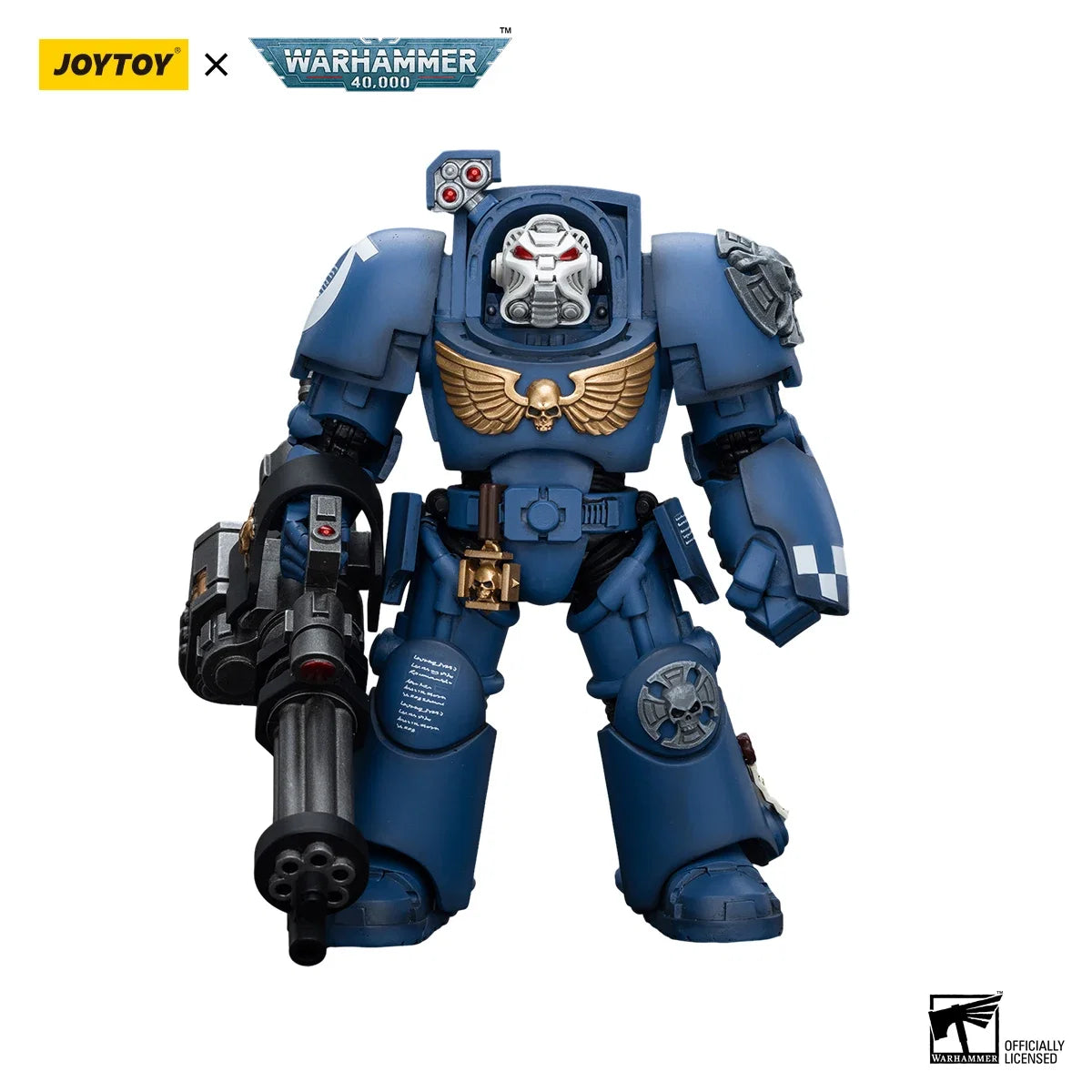 [IN STOCK]JOYTOY Warhammer 40K Action Figure 1/18 Ultramarines Terminator Squad 3PCS Model birthday