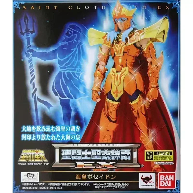 BANDAI Saint Cloth Myth EX Poseidon Deluxe Throne Set - Anime Collectible Figure Model Toy Gift for Fans, Limited Edition