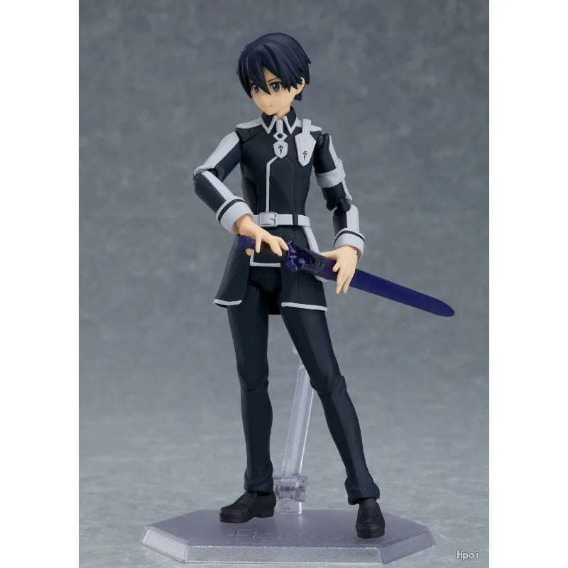 Max Factory Original Figma SWORD ART ONLINE Alicization Series Kirito Alicization Ver\Yogio Anime Action Figure Model Toys
