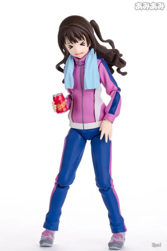 Original Max Factory Figma##EX-28 THE IDOLM@STER Cinderella Girls Shimamura Uzuki Anime Figure Model Toy Gift Collection