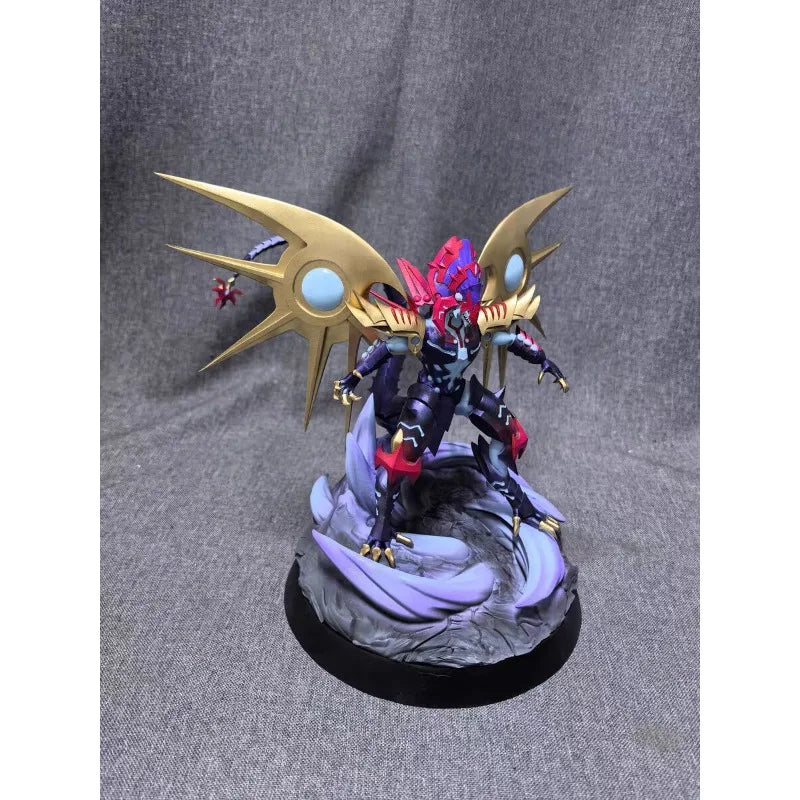 25cm Duel Monsters Figure Galaxy-Eyes Cipher Dragon Handmade Customization Anime Model Resin Desktop Ornaments Holiday Gifts Toy