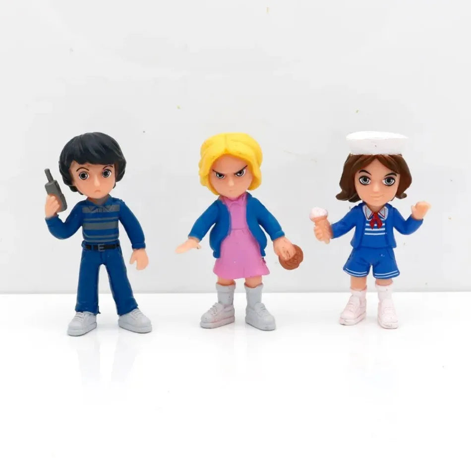 6-8pcs/set Anime Figure Style Dolls Man-eating Flower Toys Figurine PVC Anime Figures Collection Cute Toys  Christmas gifts