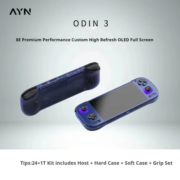 Pre-sale AYN Odin3 Handheld Game Players Qualcomm 8 Elite 6inche AMOLED 120Hz 8000mAh Game Console Hall Joystick 8000mAh Android