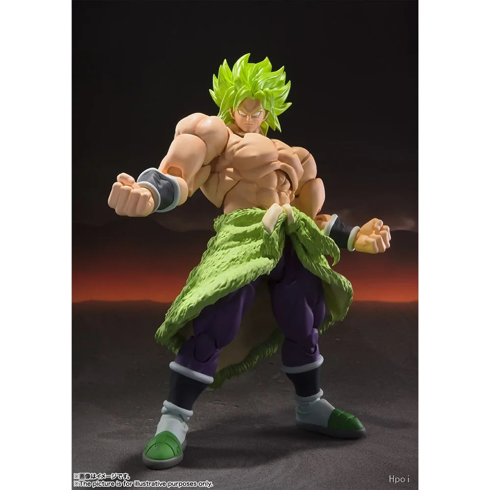 100% Authentic In Stock Bandai S.H.Figuarts Dragon Ball Super Saiyan Broly Full Power Anime Action Figure Collection Model Toy
