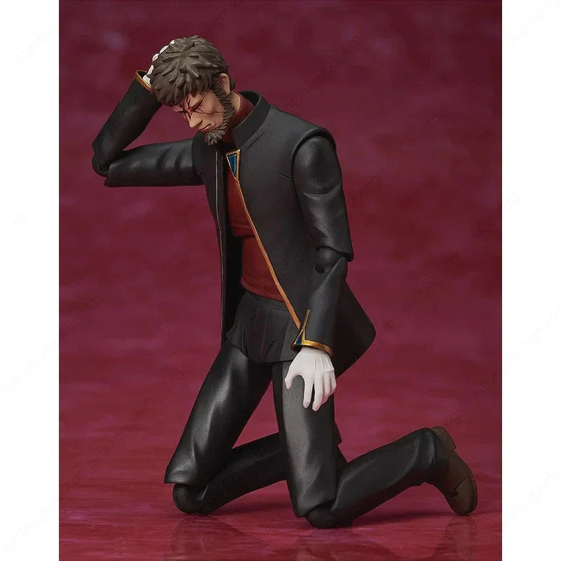 Original Figma SP 166 Rebuild of Evangelion Gendo Ikari In Stock Anime Action Collection Figures Model Toys