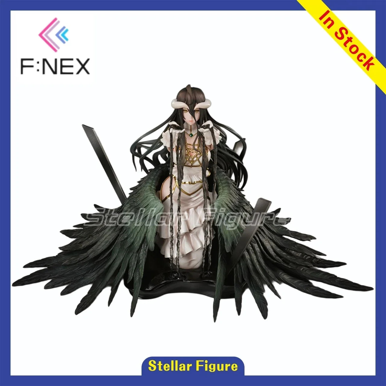 【SF】In Stock F:NEX OVER LORD Albedo 1/7 Scale Original Figures Collection Gift