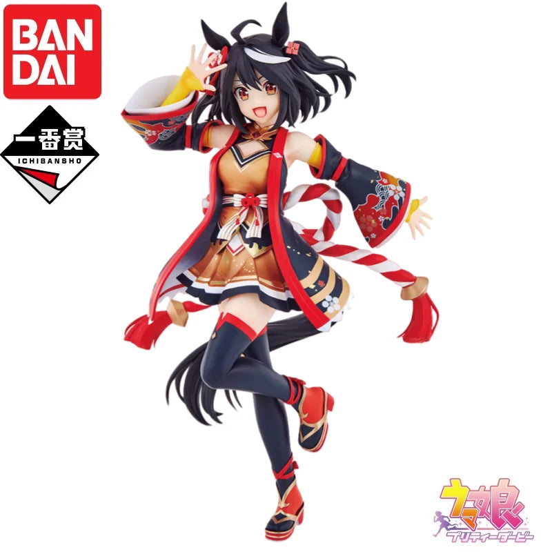 In Stock Bandai Banpresto Original Ichiban Kuji Uma Musume Pretty Derby 5Rd Series Oguri Cap Tamamo Cross Anime Character Toy