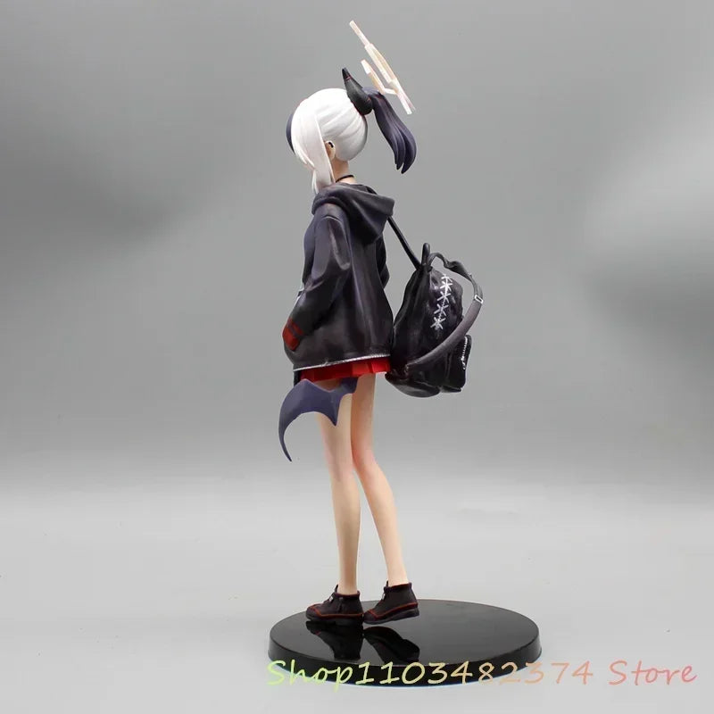 26cm Games Toys Blue Archive Kayoko Figure Hooded Sweatshirt Kayoko Onikata Figure Beautiful Girl Figurine Anime PVC Toys Gifts