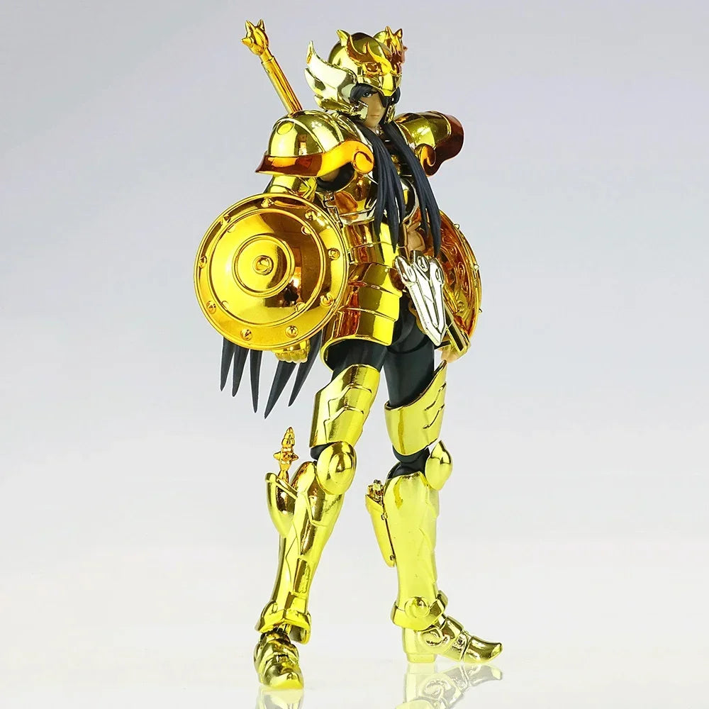 ChuanShen CS Model Saint Seiya Myth Cloth EX Gold Saint Knights Of The Zodiac Libra Dohko With Dragon Shiryu Head Action Figure
