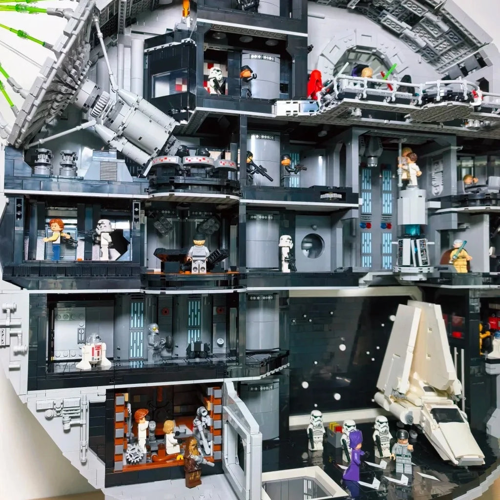 Advanced Premium 75419 Death Star Building Blocks Disney Wars UCS Series 9023pcs Assembly Toy Collectible Decoration for Fans