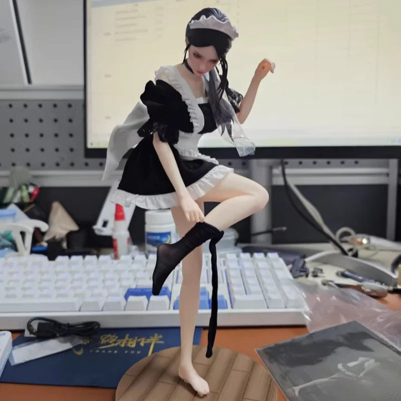 Original In Stock Bearpanda * She Is Real 1/6 Anime Figure Modle Hyper-Realistic Maid Figurine