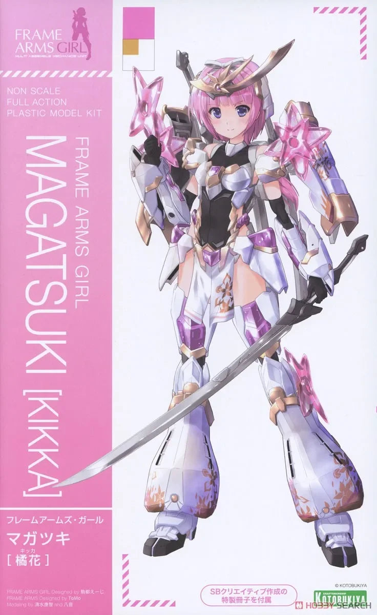 Kotobukiya Frame Arms Girl FG093 Magatsuki Kikka With Bonus Anime Figure FAG Mobile Suit Girl Original Genuine