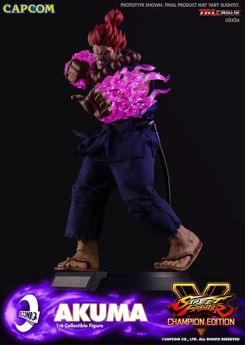 【Original】ICONIQ STUDIOS IQGS-05 Street Fighter V Akuma 1/6 Scale Action Figure Model Toys