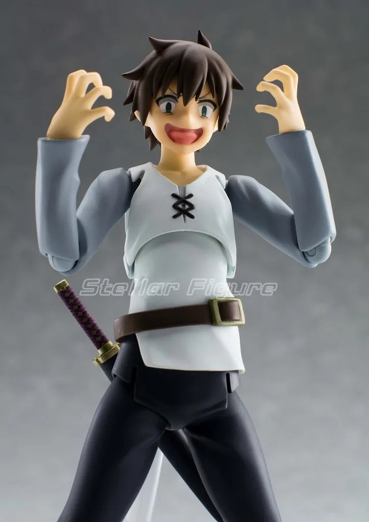 【SF】In Stock Original Max Factory GSC Figma425 Blessings for A Beautiful World Season 2 Satou Kazuma Figures Model Collection