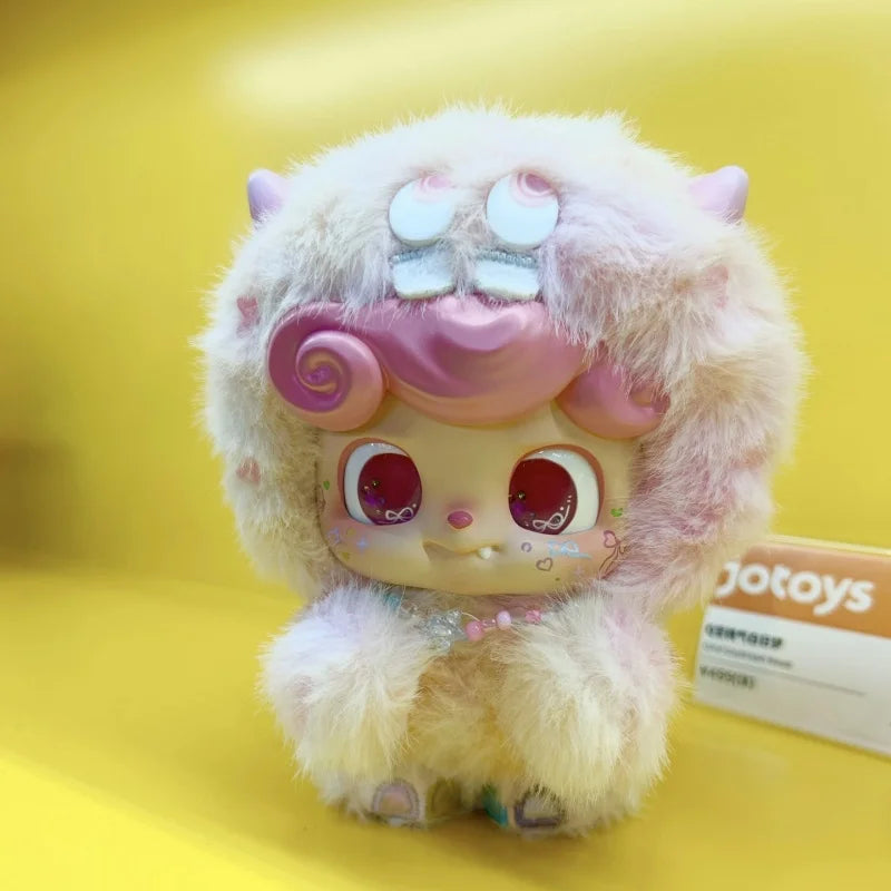 Limit Q.Kid Neon Beast Illusionary Cosmic Waves Series Big Doll Q Version Cartoon Room Decor Toys Adult Kids Surprise Gifts