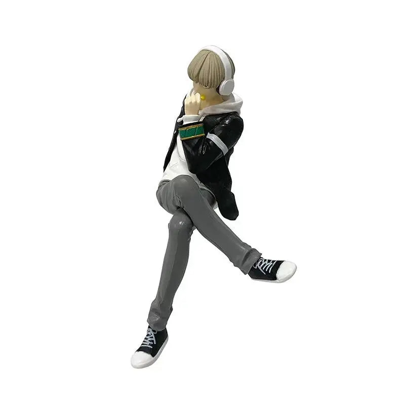 15CM Anime WIND BREAKER Sakura Haruka Figure Kaji Ren Noodle Stopper Figure Sitting Model Toy Gift Doll Aciton Figure