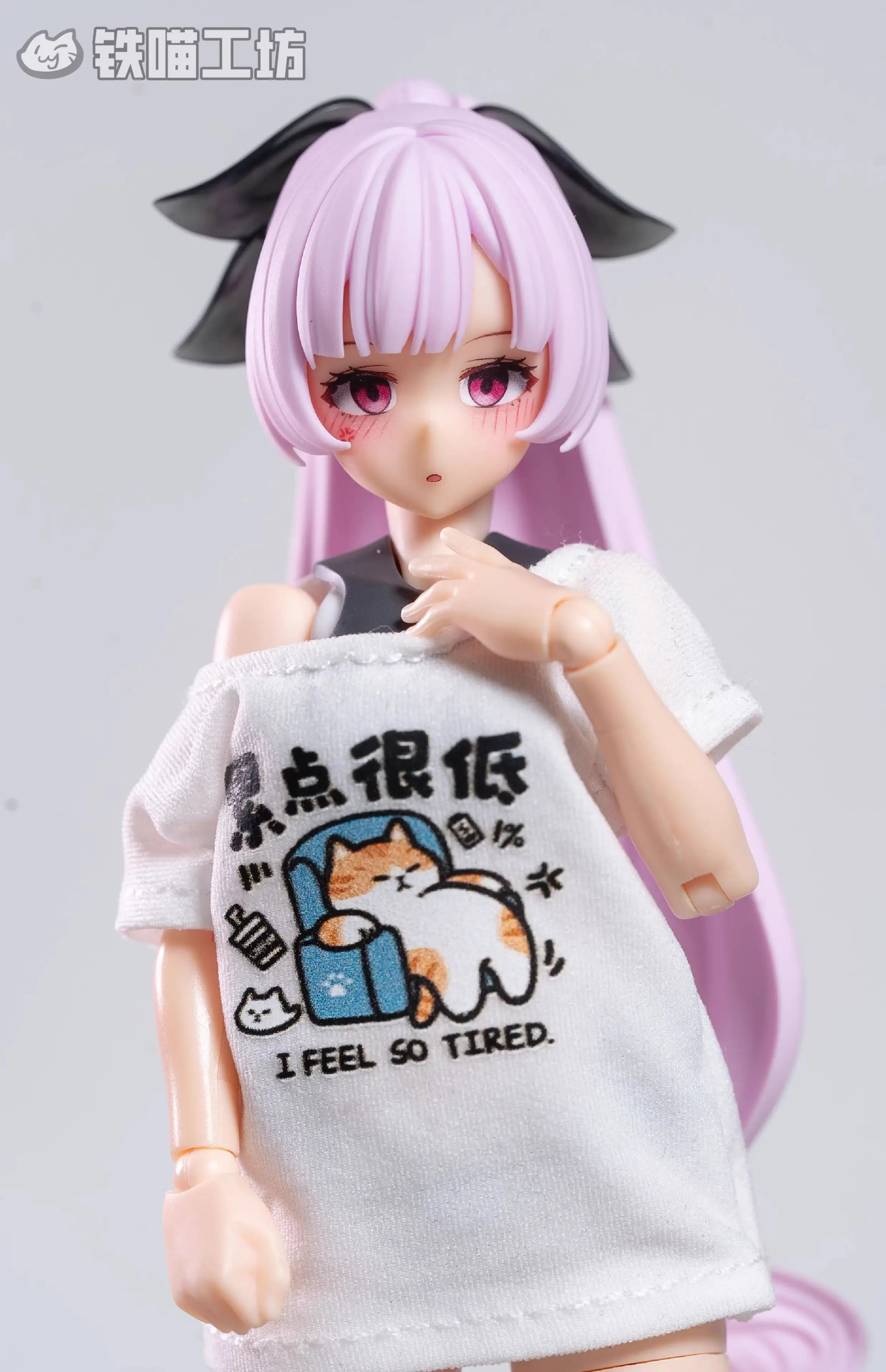 [No Figure] Kotobukiya Tank Gunner Knight 1/12 Female Soldier Stickers Pink Eye Water Decals Faces For 6inch Action Figure Model
