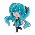 High quality reproduction Hatsune Miku handmade Q version cute decorations soft smile pain package desktop chassis decorations