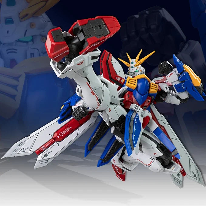 In Stock FAT CAT 1/100 II God Scale Special RG 1/144 Enlarged Version Assembly Model Kit Action Figure Robot Plastic Model