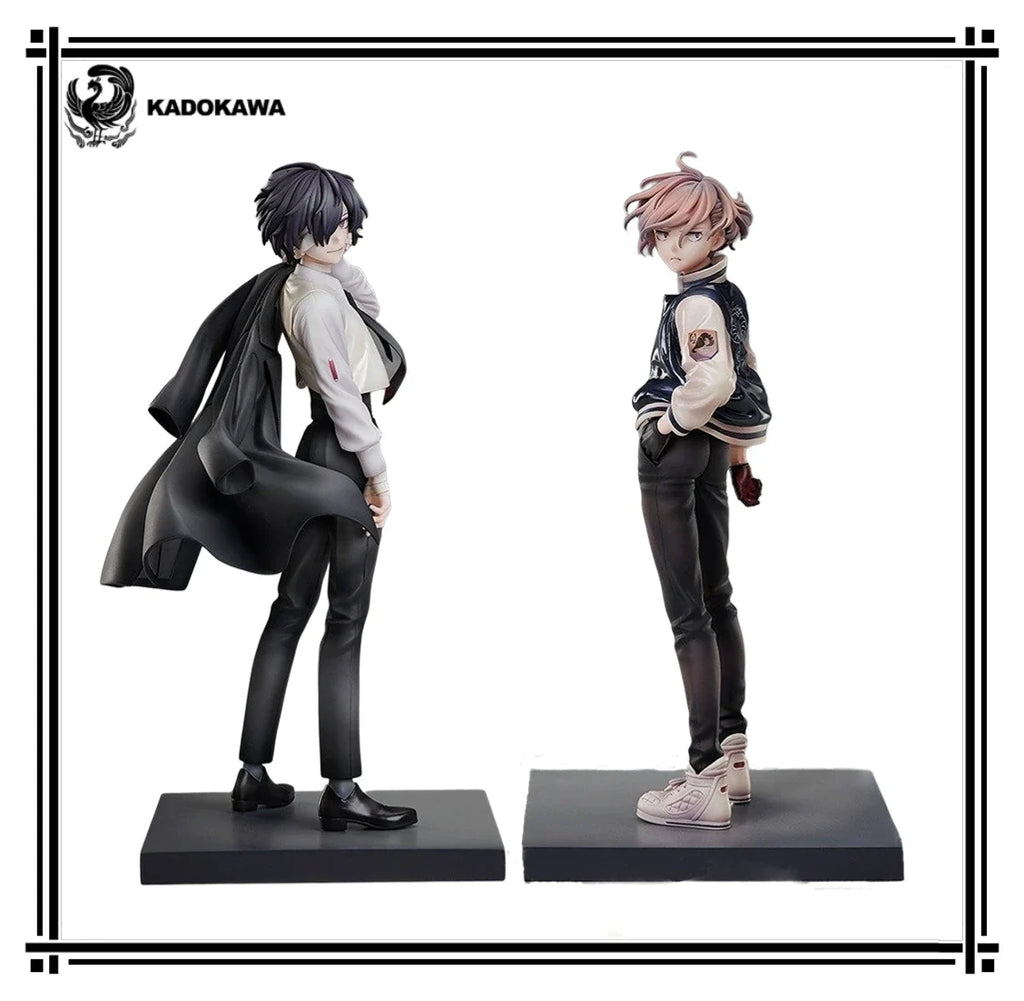 Original KADOKAWA KDcolle BUNGO STRAY DOGS Dazai Osamu / Nakahara Chuuya Anime Figure Model Collection Toys