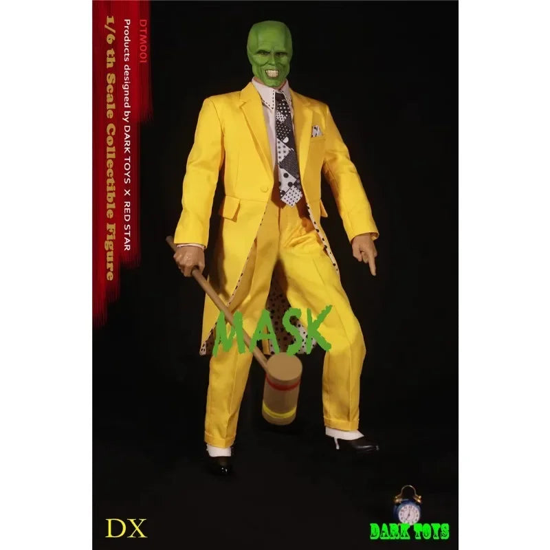 In Stock Original DARK TOYS DTM001 MASK Jin Kairui 1/6 Movie Character Model Art Collection Toy Gift
