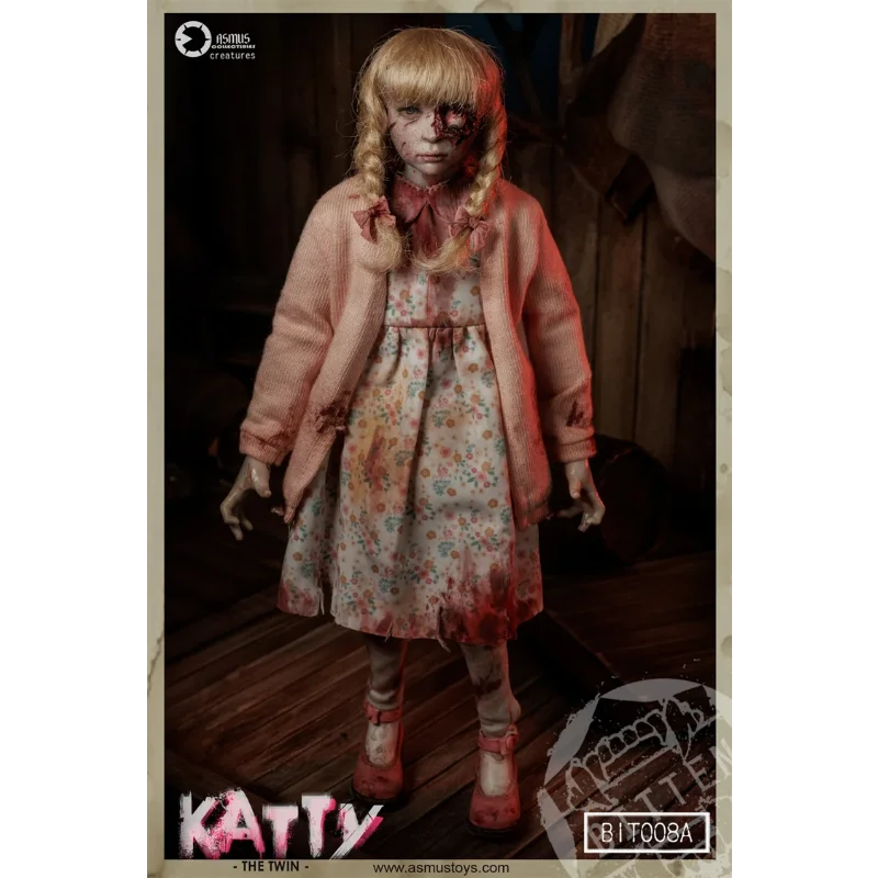 【Spot Goods】 ASMUS TOYS 1/6 Scale Female Soldier Walking Dead Bite Chloe BIT007 Katie BIT008 Full Set 12in Action Figure Model